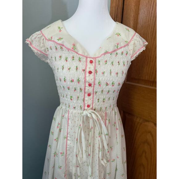 Jody  T of California Vintage 70's Dress Size 9 - Picture 6 of 9